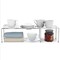 Expandable Storage Shelf Adjustable Kitchen Cabinet Organizer Chrome Metal 14.5-24.5In
